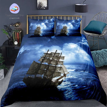 Housse de Couette Pirate Nuit